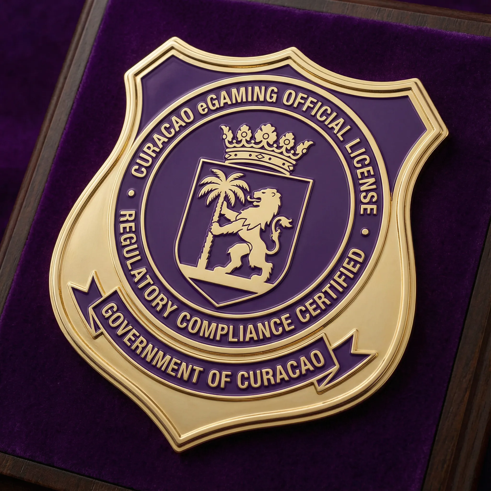 Selo de licença Curaçao eGaming do win444