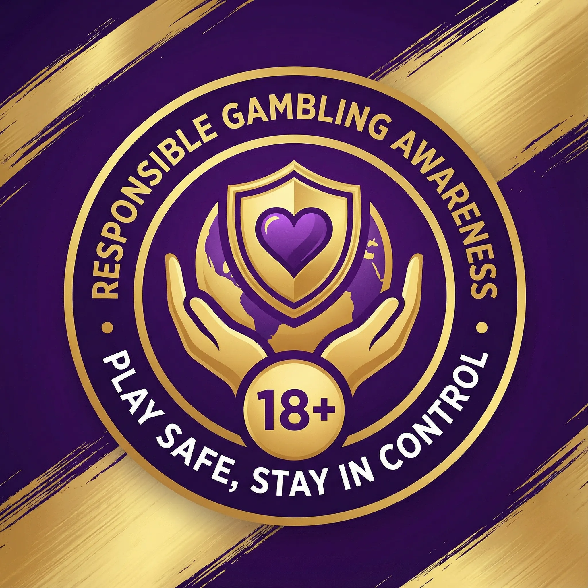 Selo de jogo responsável 18+ do win444
